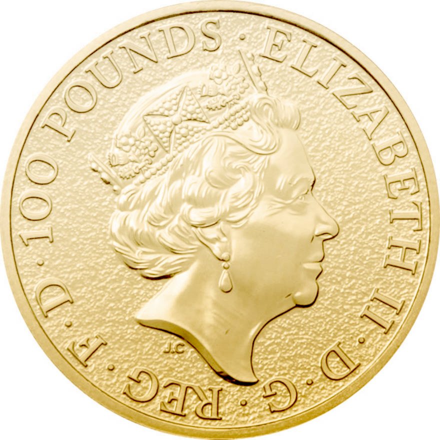 View 2: Gold The Queen´s Beasts 1 oz - Lion of England 2016
