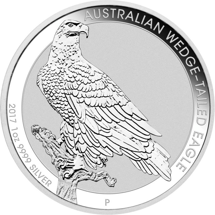 View 1: Silber Wedge Tailed Eagle 1 oz - 2017