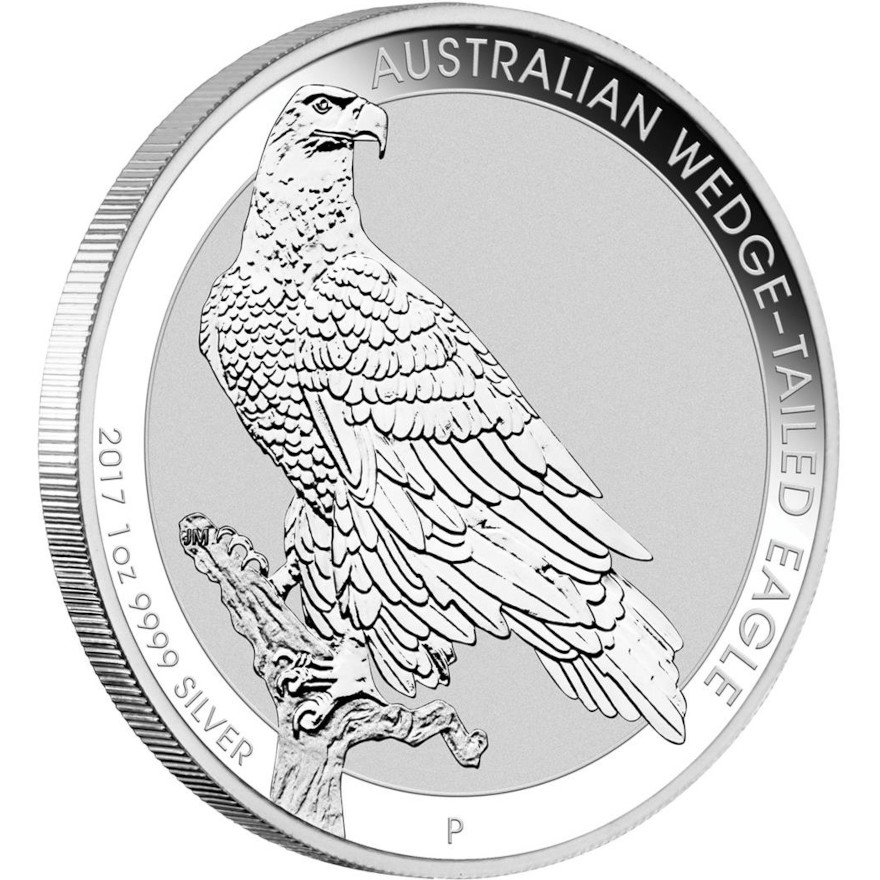 View 2: Silber Wedge Tailed Eagle 1 oz - 2017