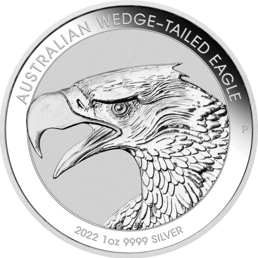 View 1: Silber Wedge Tailed Eagle 1 oz - 2022