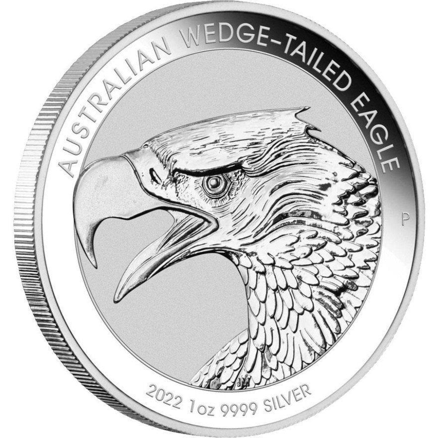 View 2: Silber Wedge Tailed Eagle 1 oz - 2022