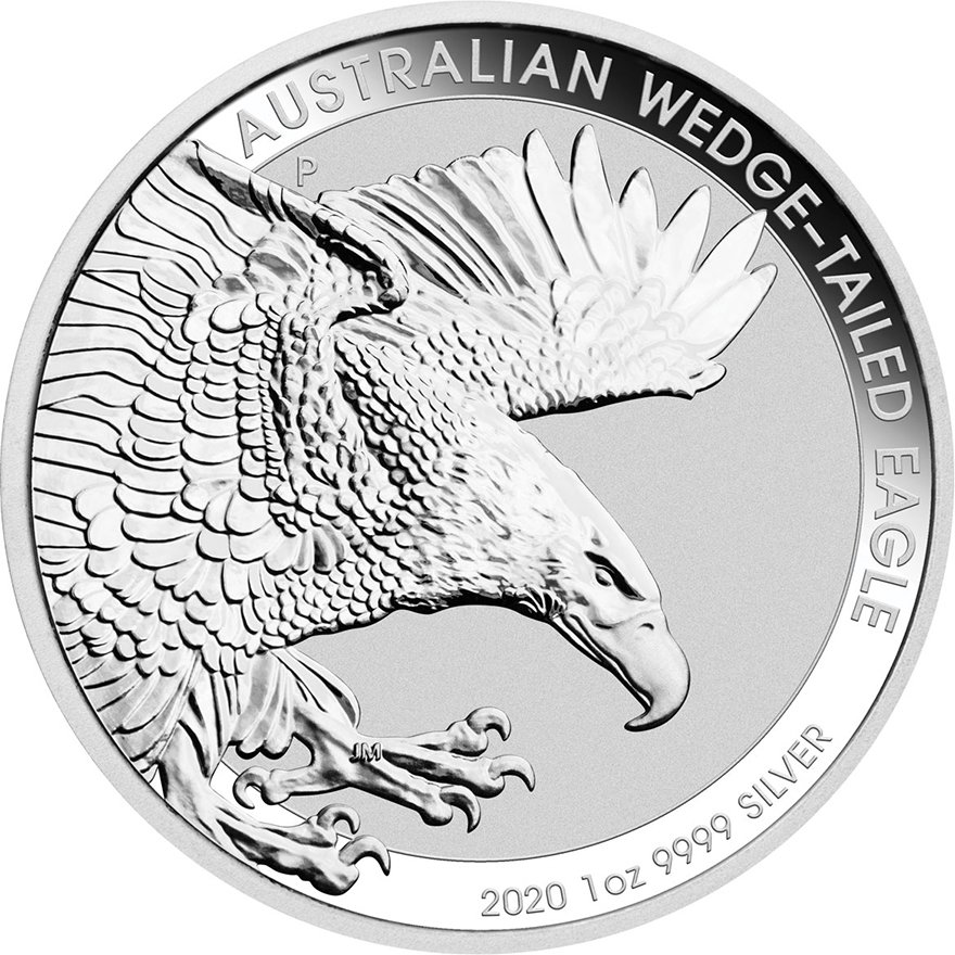 View 1: Silber Wedge Tailed Eagle 1 oz - 2020