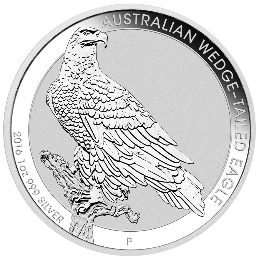 View 1: Silber Wedge Tailed Eagle 1 oz - 2016