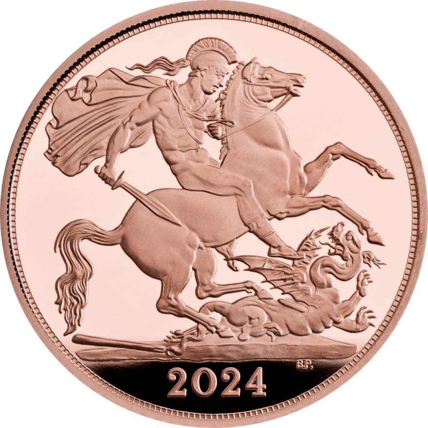 View 1: Gold Half-Sovereign PP - 2024