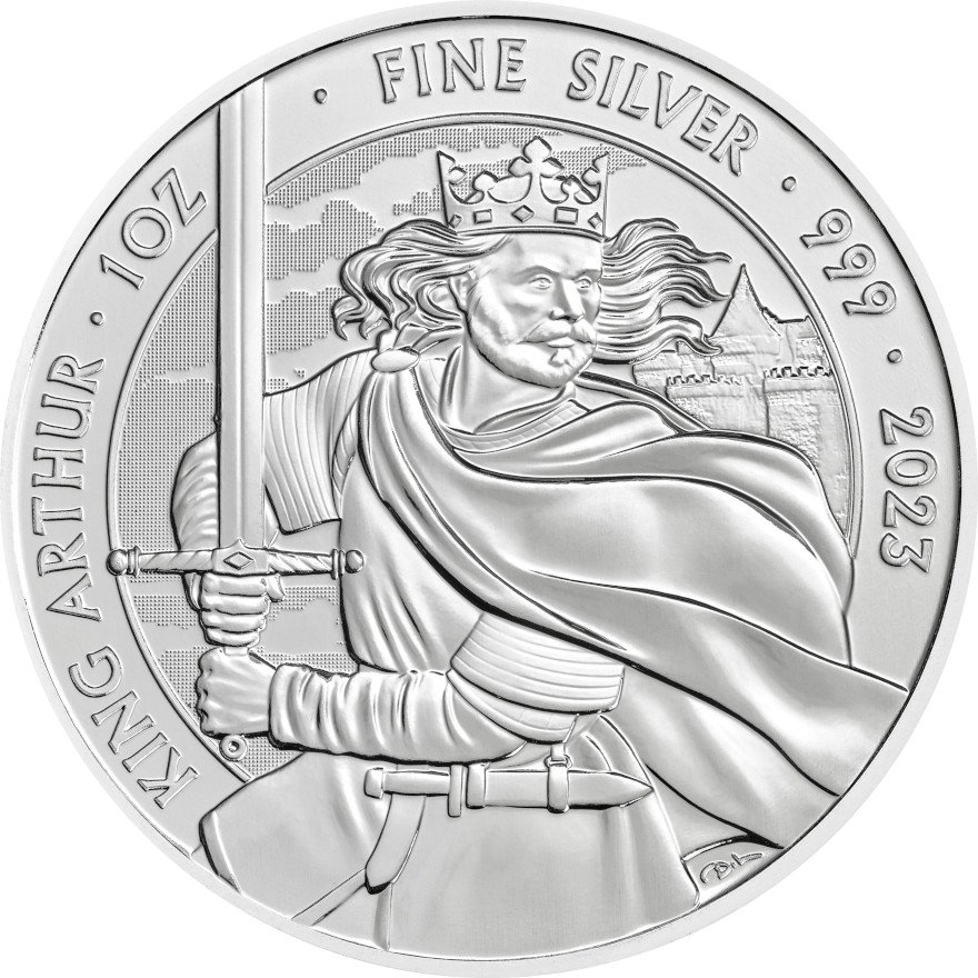 View 1: Silber Myths and Legends 1 oz - King Arthur 2023