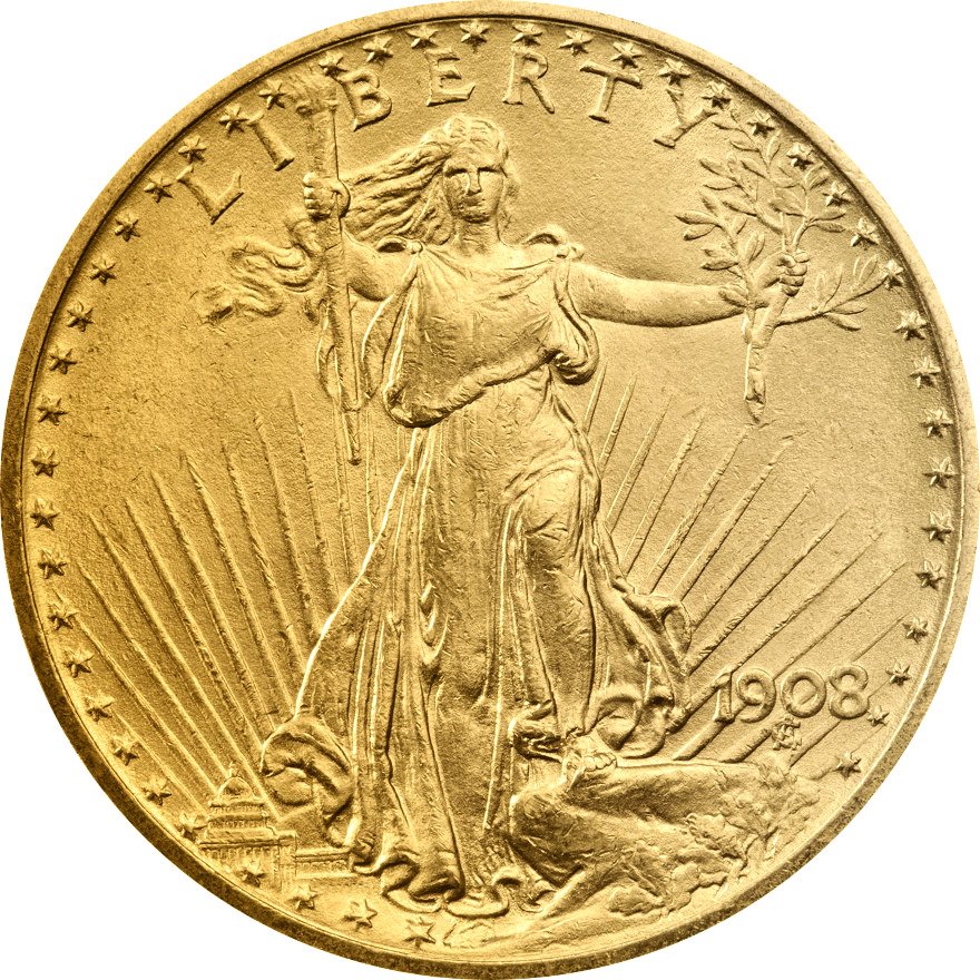 View 2: Gold St. Gaudens Double Eagle - diverse Jahrgänge