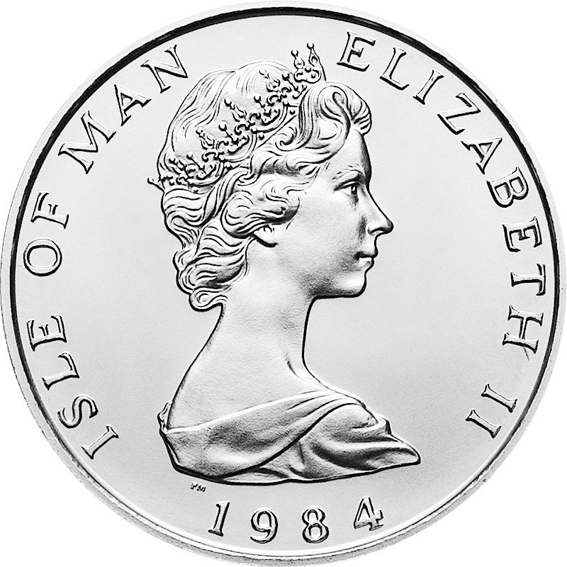 Back of the Platinum Noble 1 oz
