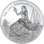 Silber X-Ray The Last Mermaid 1 oz - Ultra High Relief - 2024