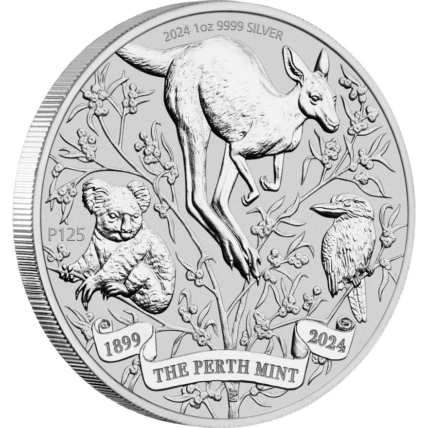 View 2: Silber 125. Jubiläum 1 oz - Perth Mint 2024