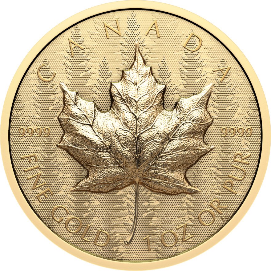 View 1: Gold Maple Leaf 1 oz RP - Ultra High Relief 2024