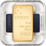 Goldbarren 5 oz philoro - LBMA zertifiziert