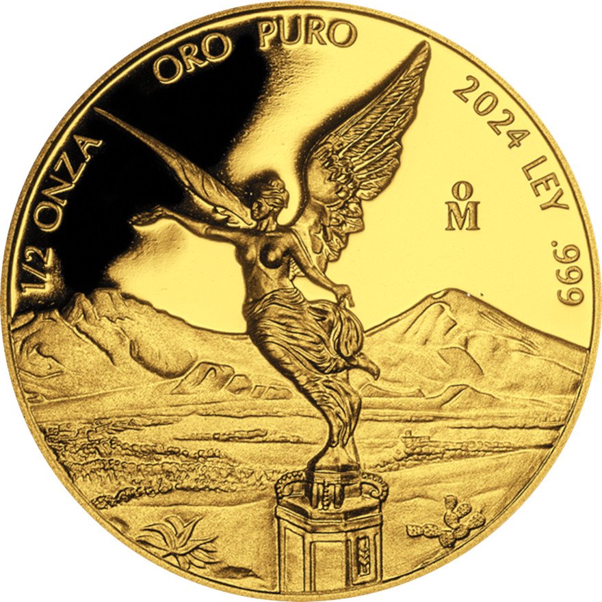 View 1: Gold Mexiko Libertad 1/2 oz PP - 2024