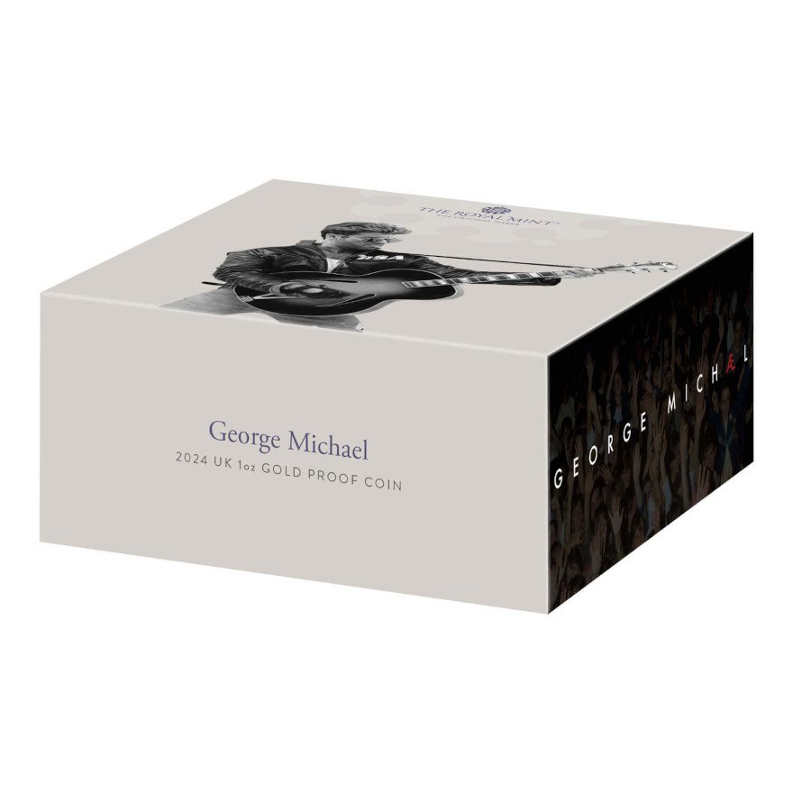 View 5: Gold George Michael - Music Legends 1 oz PP - 2024