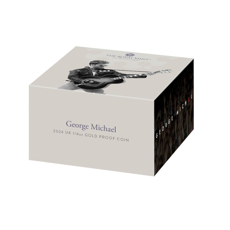 View 5: Gold George Michael - Music Legends 1/4 oz PP - 2024