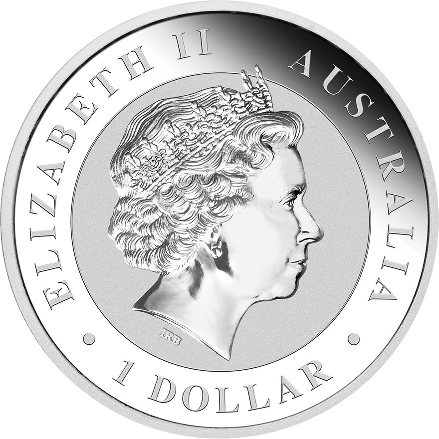 Back of the Silver Kookaburra 1/1 2018