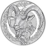 Silber Sternbilder – Steinbock 20 EUR PP AUT – Rosenquarz 2025 Front of Silver Constellations – Capricorn 20 EUR Proof AUT – Rose Quartz 2025