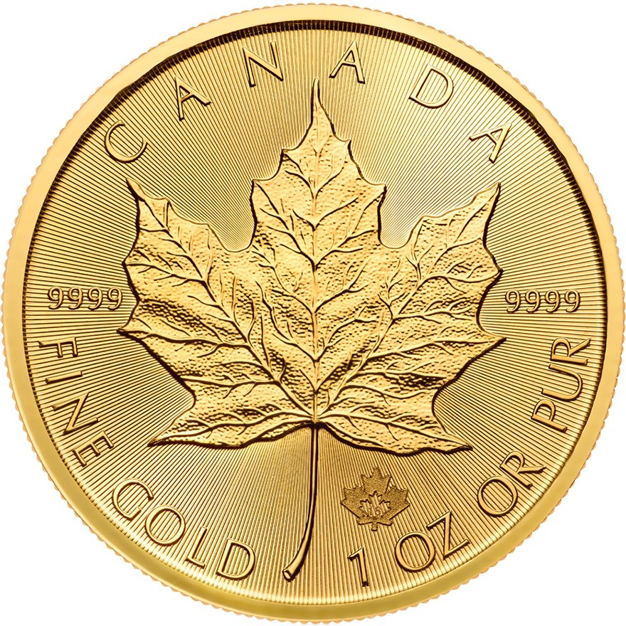 Front of the Gold Maple Leaf 1/1 - 2018