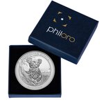 Münzetui philoro dunkelblau - Münzdurchmesser 41 mm