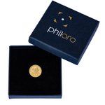 Coin case philoro dark blue - coin diameter 13 mm
