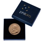 Coin case philoro dark blue - Coin diameter 33 mm