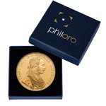 Coin case philoro dark blue - coin diameter 40 mm