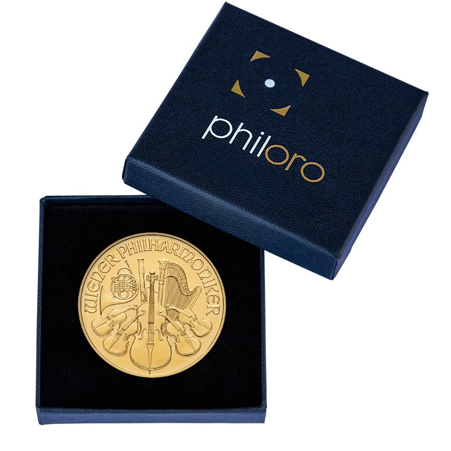 Coin case philoro dark blue - coin diameter 37 mm