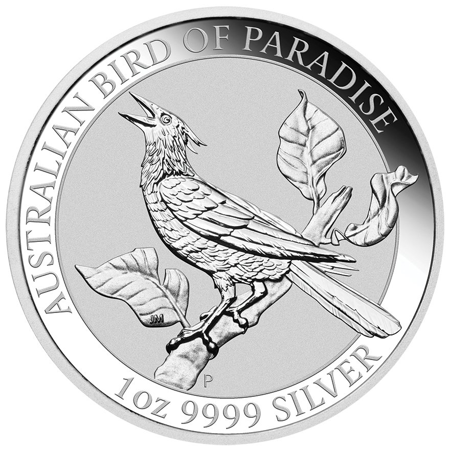 View 1: Silber Birds of Paradise - Manucodia Paradiesvogel 1 oz - 2019