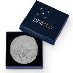 Coin case philoro dark blue - capsule diameter 45 mm