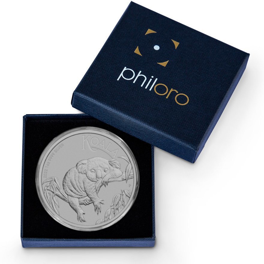 Coin case philoro dark blue - capsule diameter 45 mm