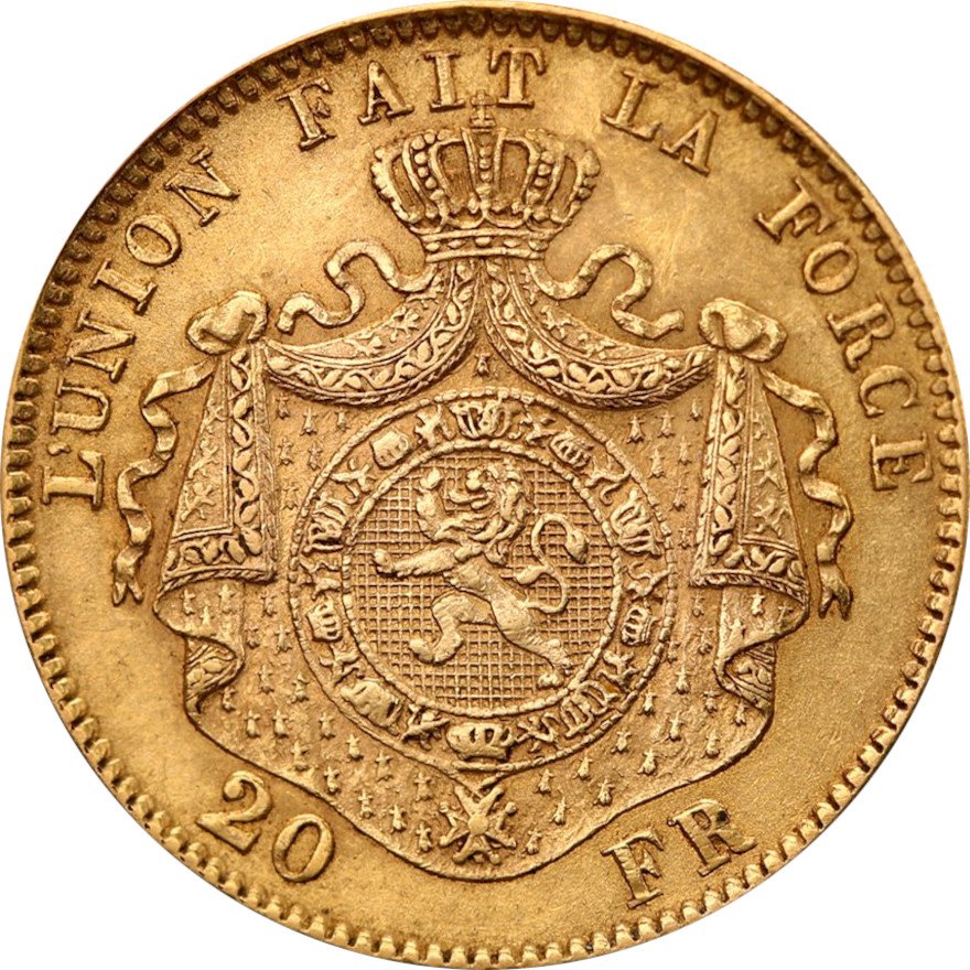 Back of the Gold 20 Francs 