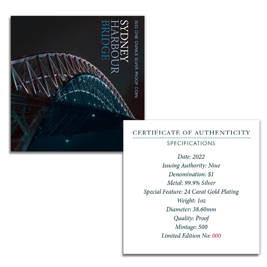 Certificate of authenticity