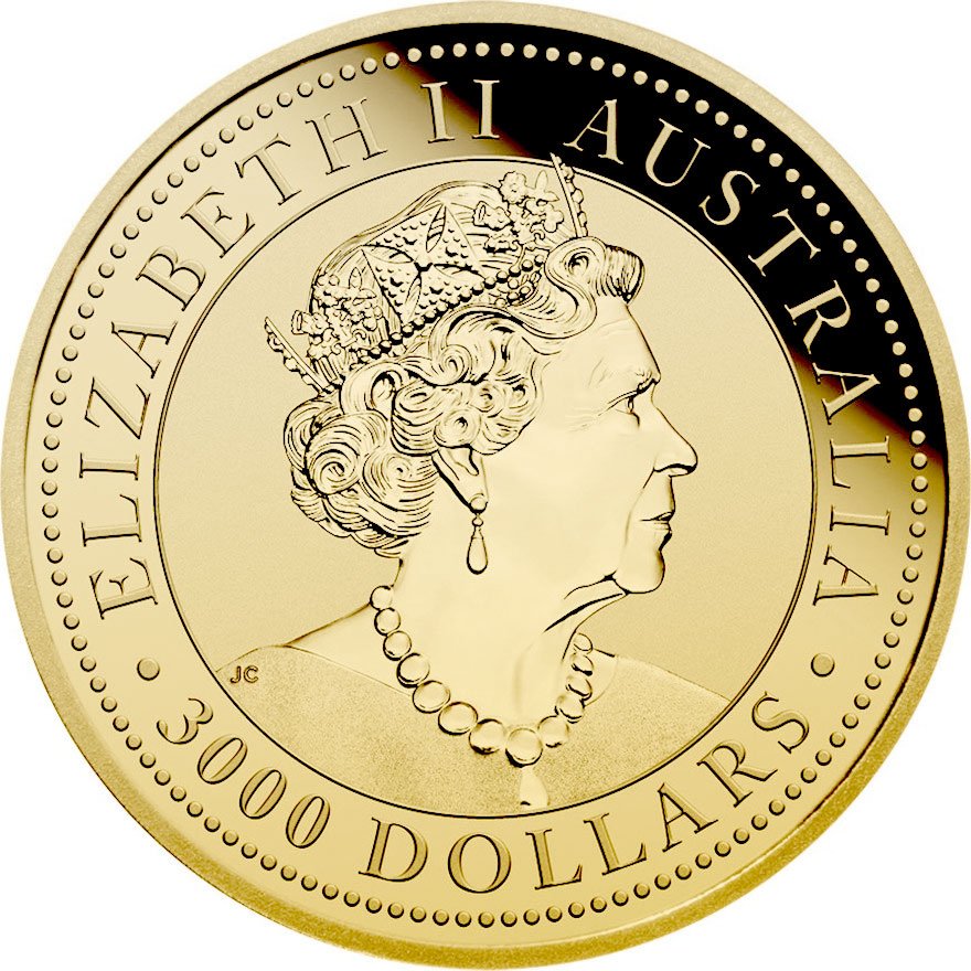 Back of the Gold Kangaroo 1 Kg 2020