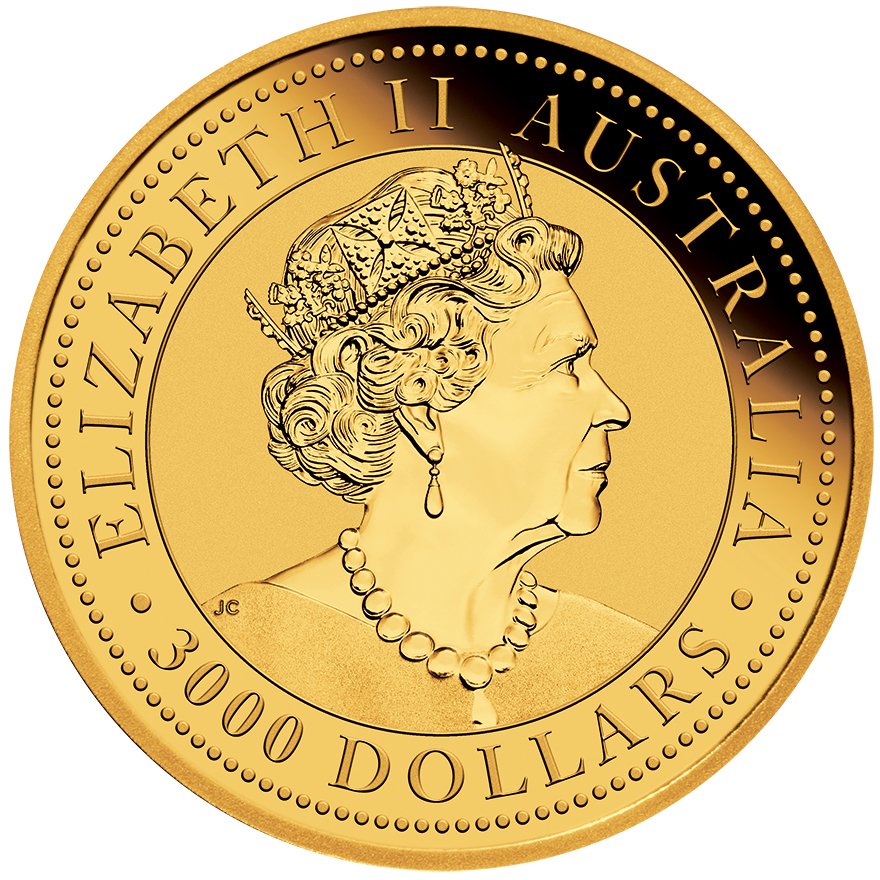Back of the Gold Kangaroo 1 Kg 2020