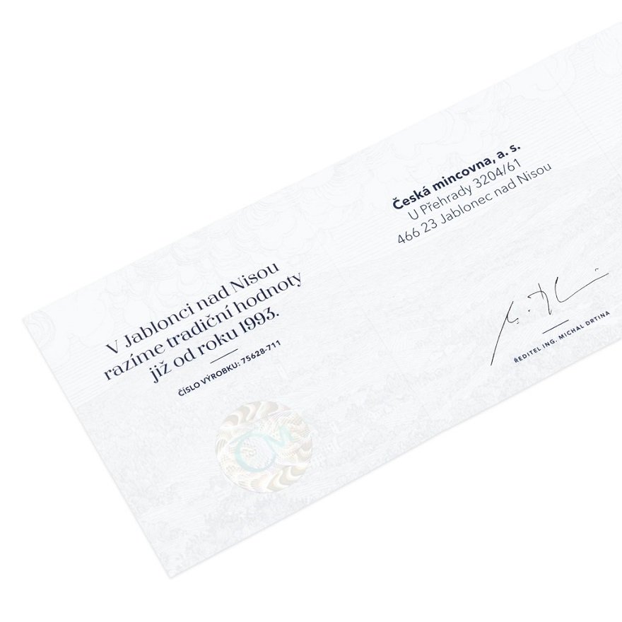 Certificate of authenticity