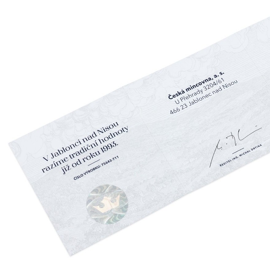 Certificate of authenticity