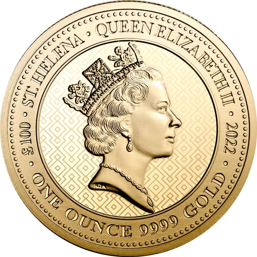 View 2: Gold Queens Virtues - Truth Coin 1 oz - 2022