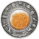 Silber Schätze des alten Ägypten 2 oz Antik Finish