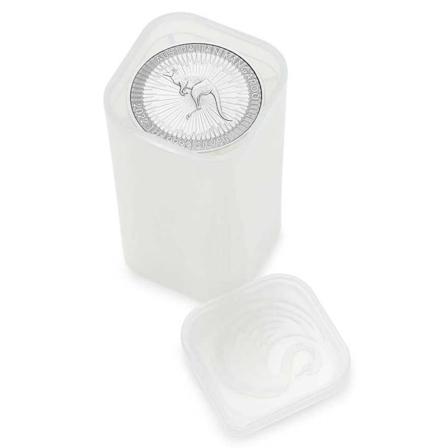 Silver Kangaroo 1 oz - 2022 in the original coin case