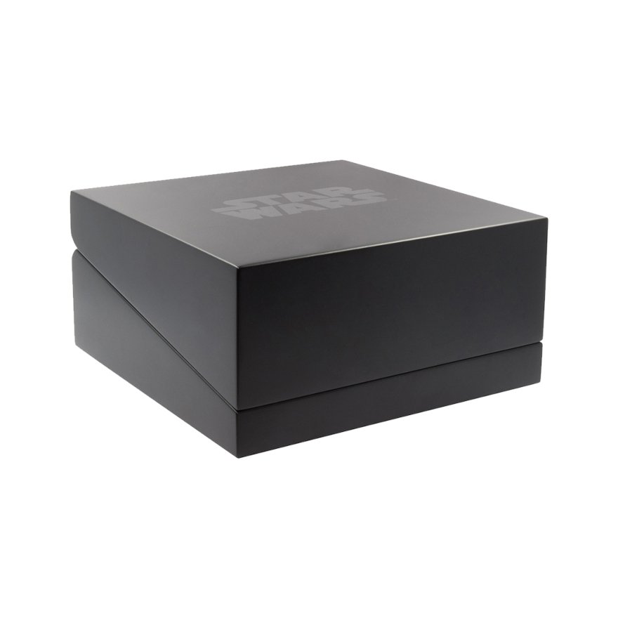 Original coin case of the Silber Star Wars Millenium Falke 2 oz Ultra High Relief - 2019