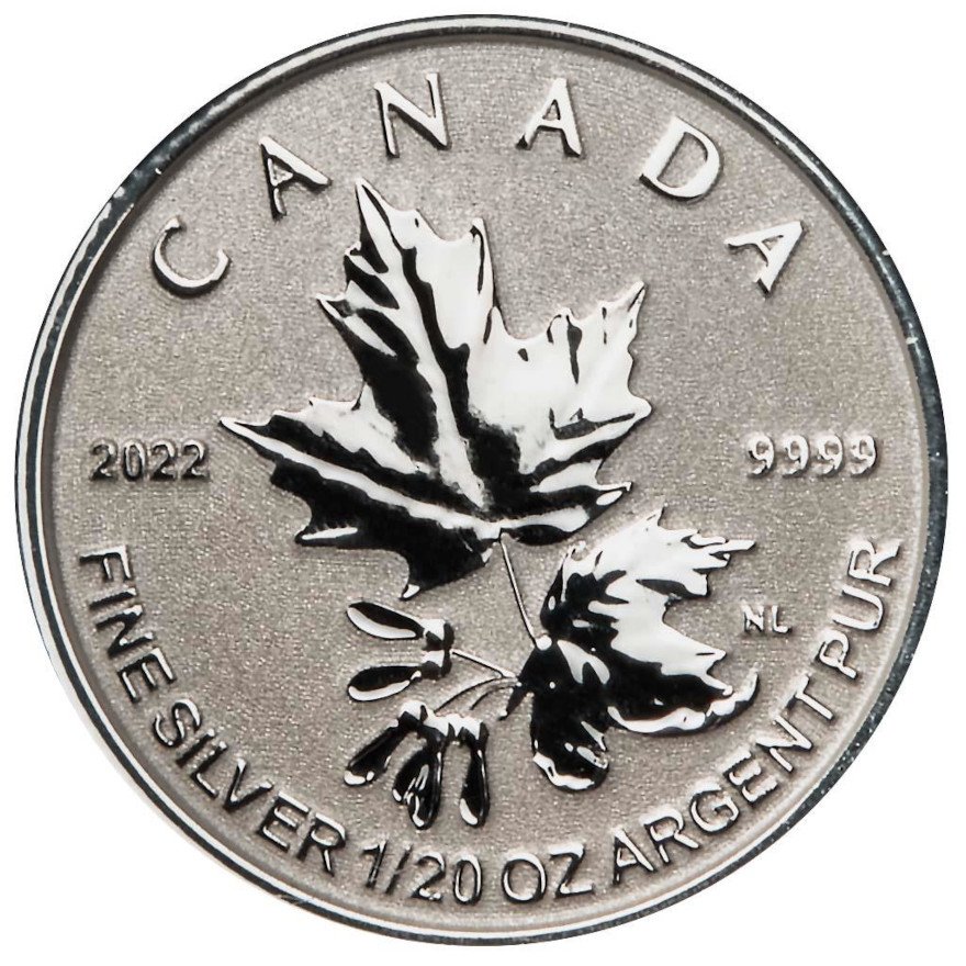 View 10: Silber Maple Leaf - 5 Coin Fractional Set - Reverse Proof 2022