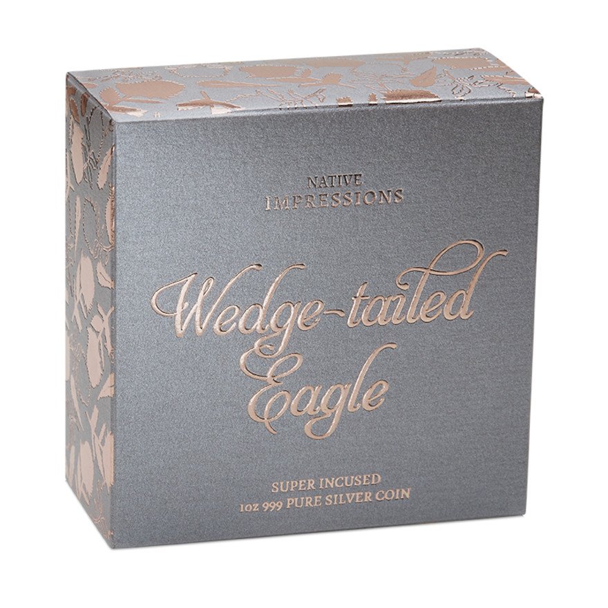 Box of Silver Wedge Tailed Eagle 1 oz Super Incused 2026