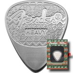 Silber Fender Christmas Plektrum 10 g - Welcome to the Jingle Silver Fender Plectrum 10 g Christmas with the case