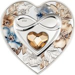 Silver heart Brilliant Love 20 g PF - 2025