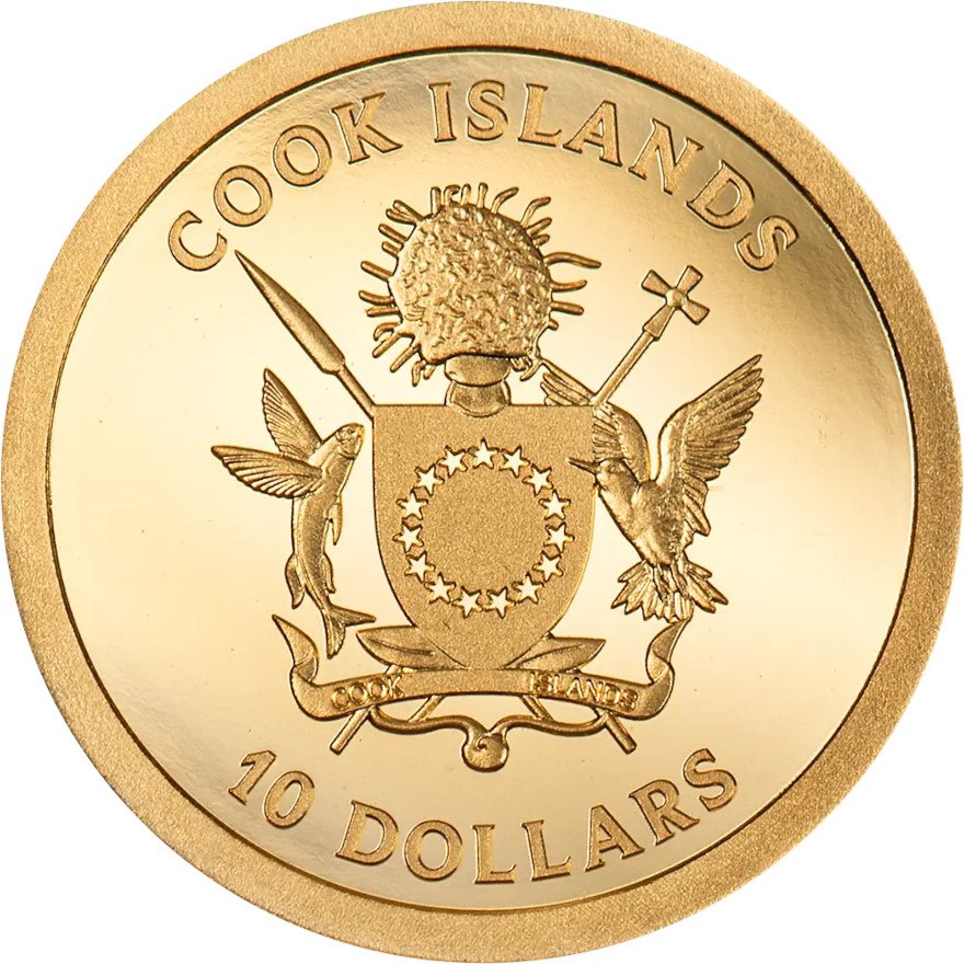 Back of the Gold cloverleaf 1 g  PF - 2026