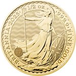 Gold Britannia 1/2 oz - 2025