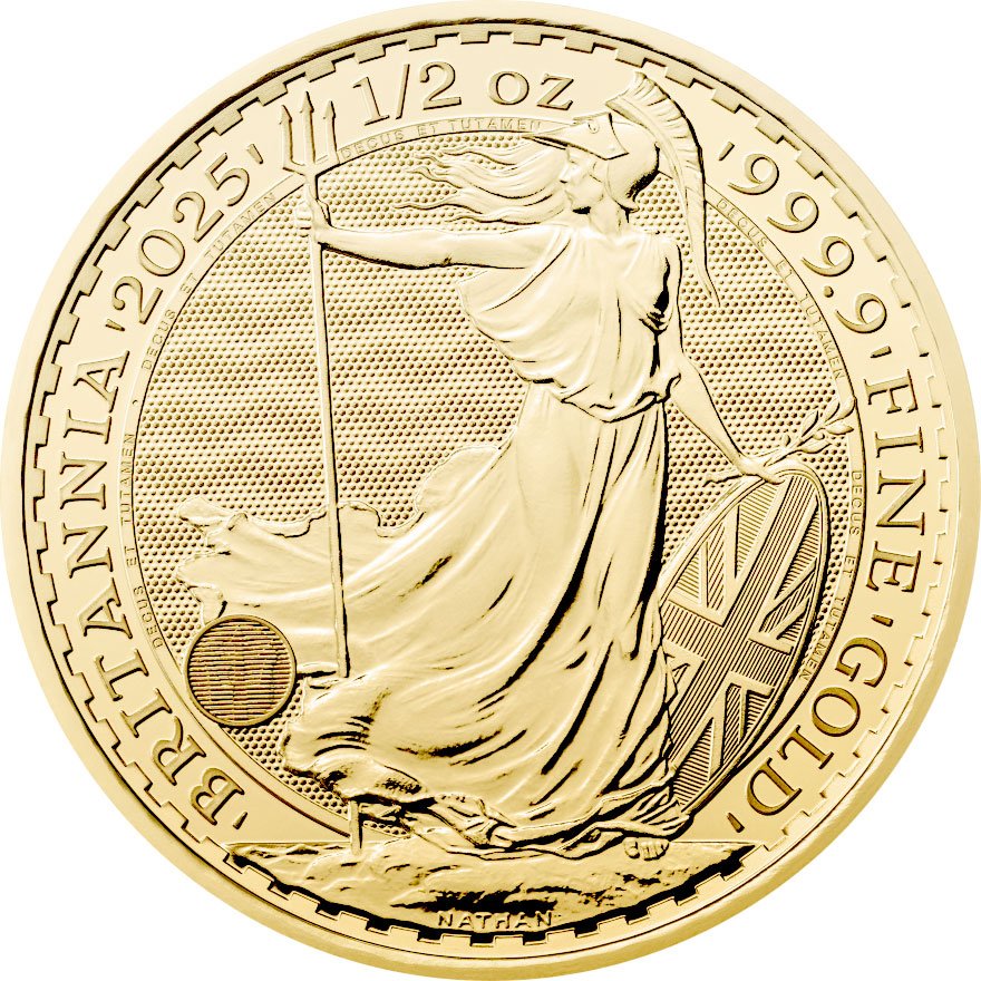 View 1: Gold Britannia 1/2 oz - 2025