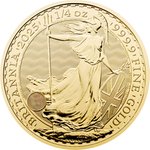 Gold Britannia 1/4 oz - 2025