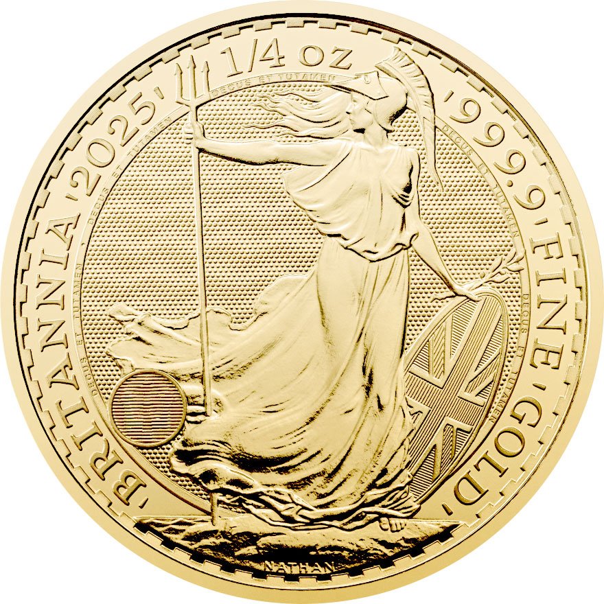 View 1: Gold Britannia 1/4 oz - 2025