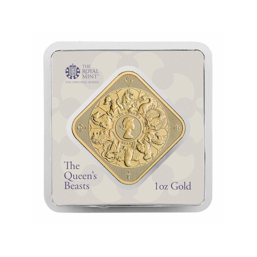 Blister of the Queen's Beasts 1 oz - The Royal Mint