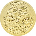 Gold Tschechischer Löwe 1/25 oz - 2025